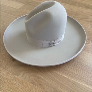 Stetson Tom Mix B Silverbelly hat size 6  7/8